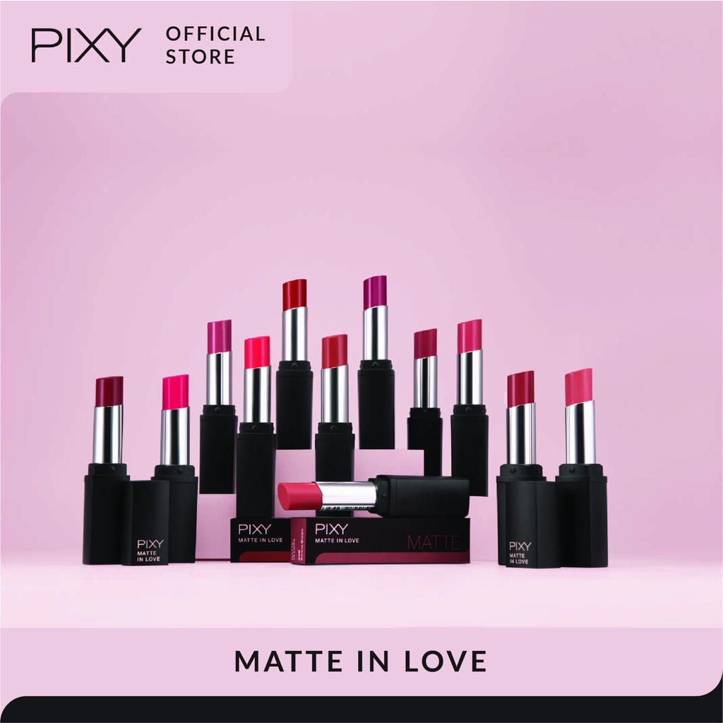Pixy Matte in Love Lipstick 408 Merry Orange