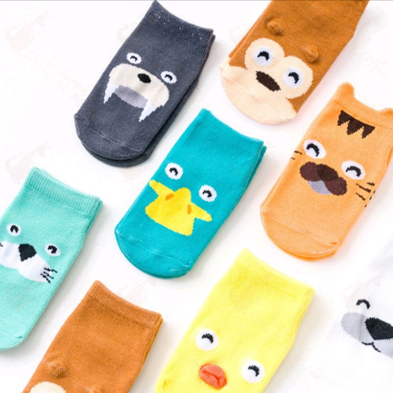 Kaos Kaki Bayi Motif - Umur 0-2 Tahun