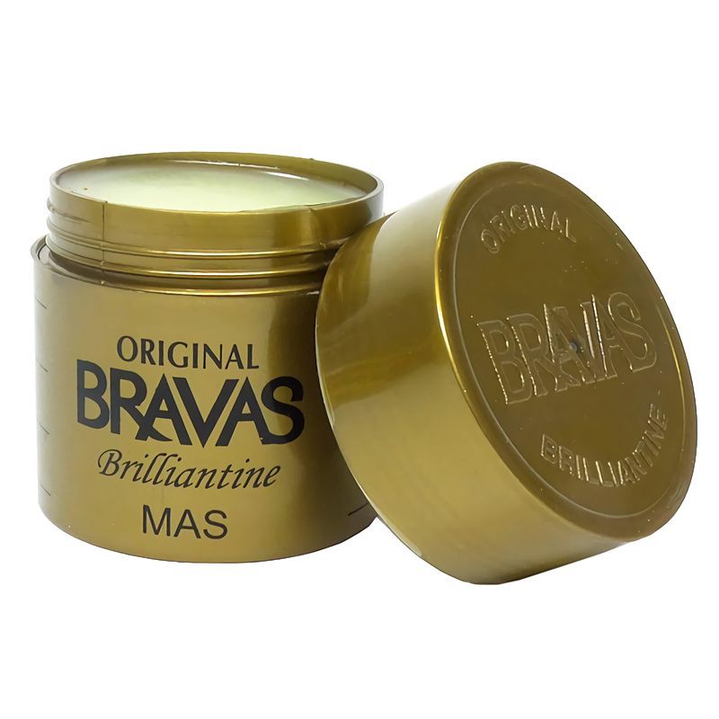 Bravas Pomade Brilliantine Minyak Rambut 80gr - Mas Bravas Pomade Brilliantine Minyak Rambut 80gr - Mas