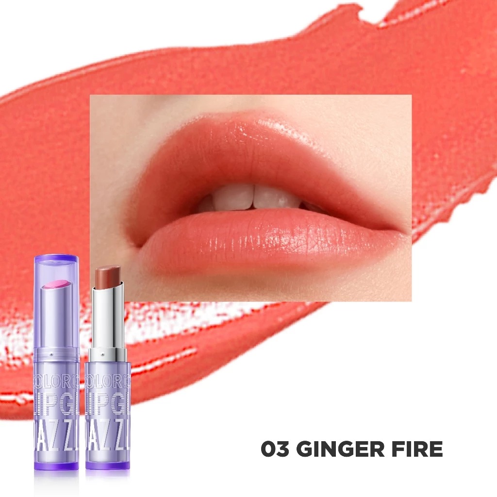 Dazzle Me Color Chrome Lip Glaze 3gr - 03 Ginger Fire Dazzle Me Color Chrome Lip Glaze 3gr - 03 Ginger Fire