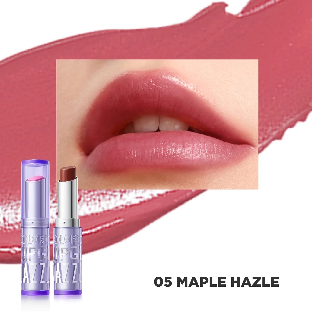 Dazzle Me Color Chrome Lip Glaze 3gr - 05 Maple Hazle Dazzle Me Color Chrome Lip Glaze 3gr - 05 Maple Hazle