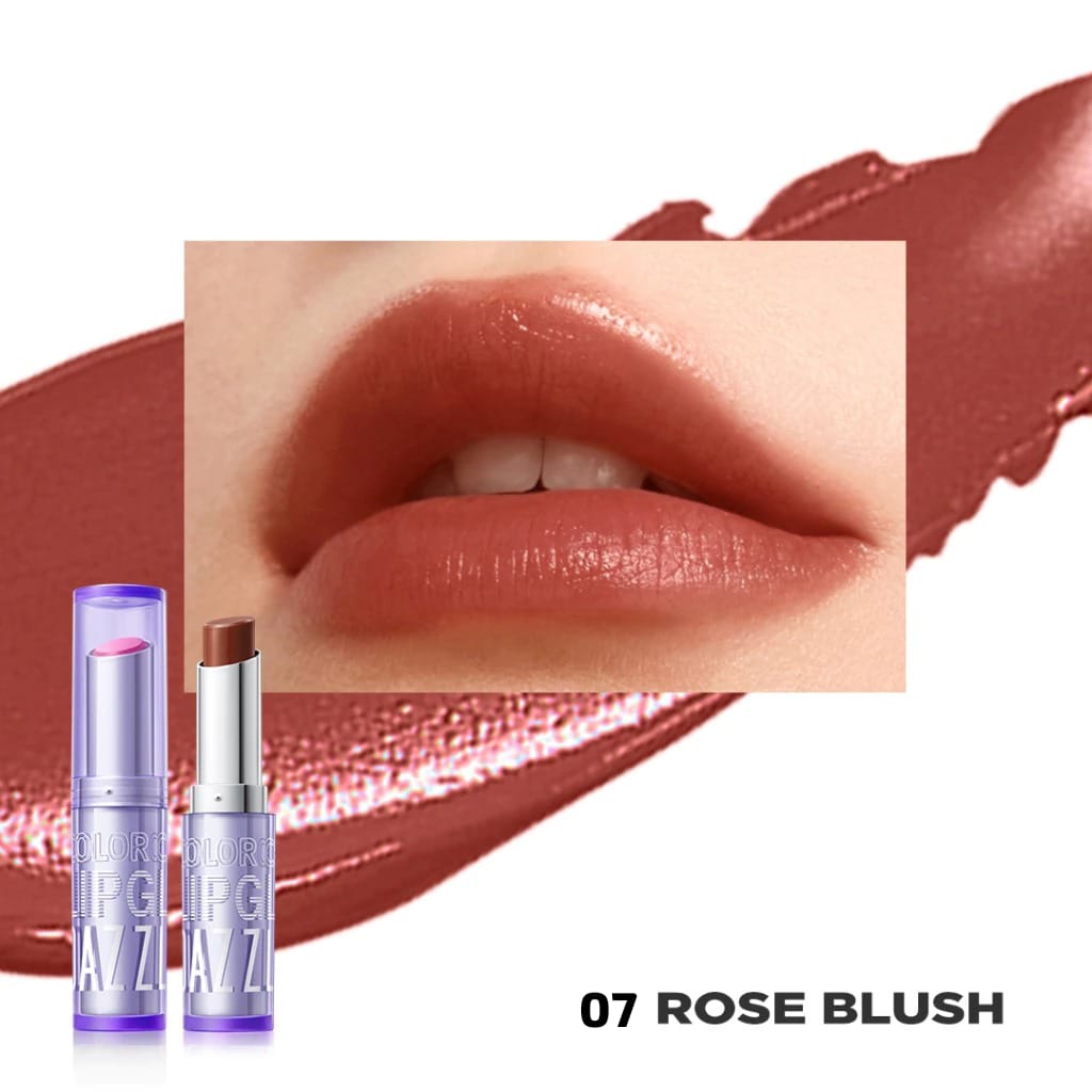 Dazzle Me Color Chrome Lip Glaze 3gr - 07 Rose Blush Dazzle Me Color Chrome Lip Glaze 3gr - 07 Rose Blush