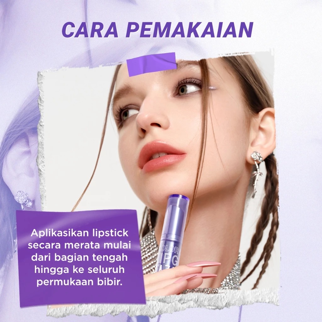 Dazzle Me Color Chrome Lip Glaze 3gr - 07 Rose Blush