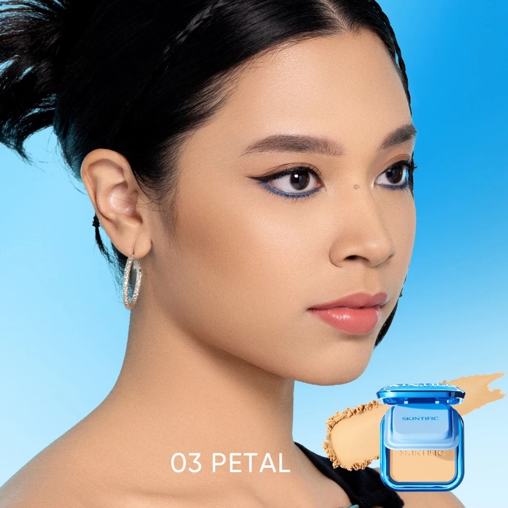 Skintific Ultra Cover Powder Foundation 9gr - 03 Petal