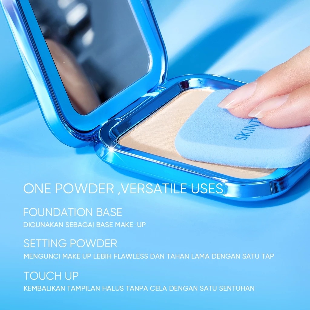 Skintific Ultra Cover Powder Foundation 9gr - 03A Almond Skintific Ultra Cover Powder Foundation 9gr - 03A Almond