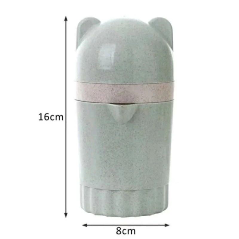 Botol Pemeras Jeruk Portable Serbaguna (Manual Juicer Cup) - Grey