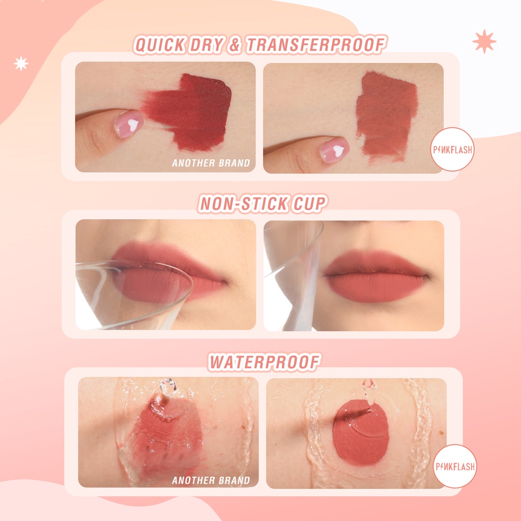 Pinkflash Duo Lipgloss PF-L13 - D02 Pinkflash Duo Lipgloss PF-L13 - D02