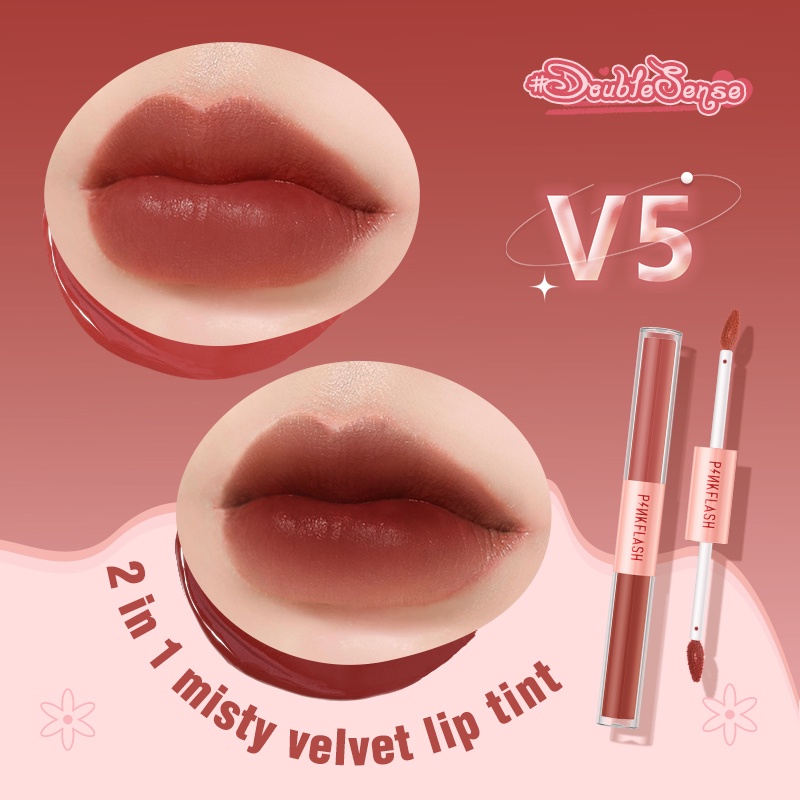 Pinkflash Duo Lipgloss PF-L13 - V05 Pinkflash Duo Lipgloss PF-L13 - V05