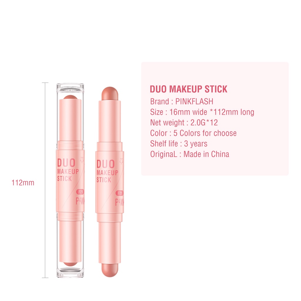 Pinkflash Duo Makeup Stick PF-F21 - BH01