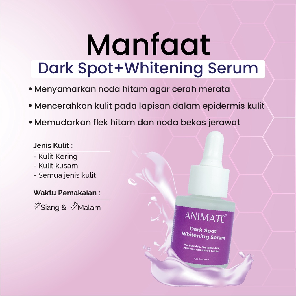 Animate Dark Spot + Whitening Serum 20ml 
