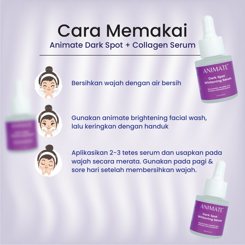 Animate Dark Spot + Whitening Serum 20ml 