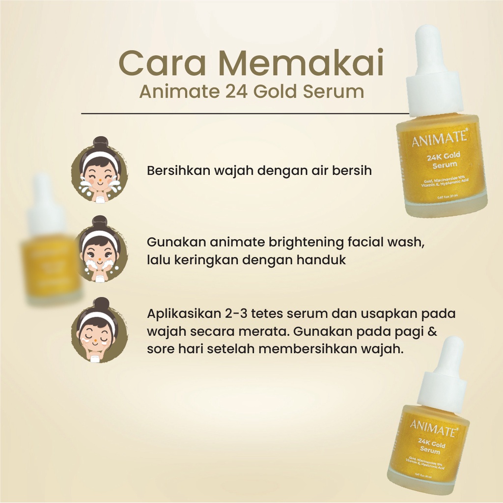 Animate 24k Gold Serum 20 ml
