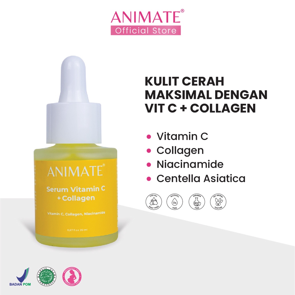 Animate Vitamin C + Collagen Serum 20 ml