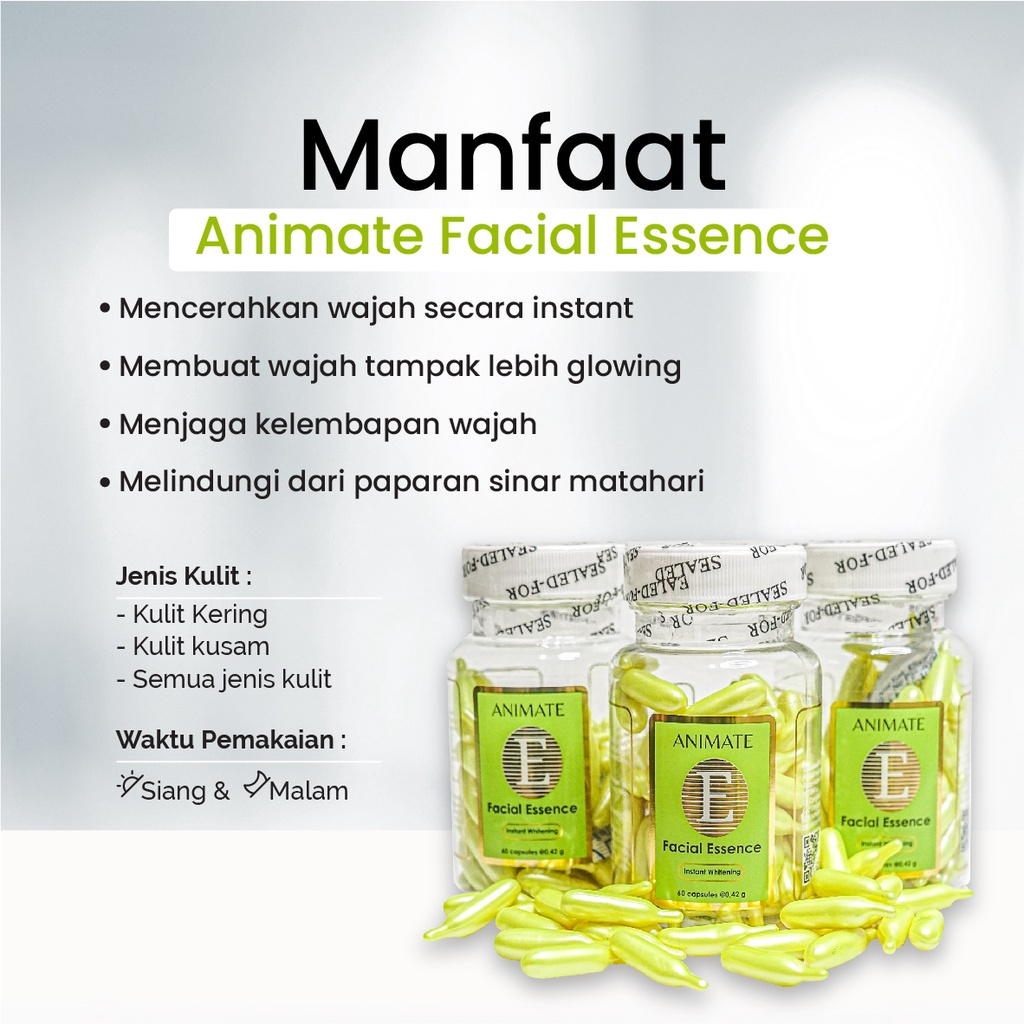 Animate Facial Essence Instant Whitening