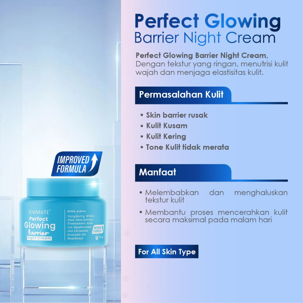 Paket Animate Glowing Barrier Series 5in1 (Biru)
