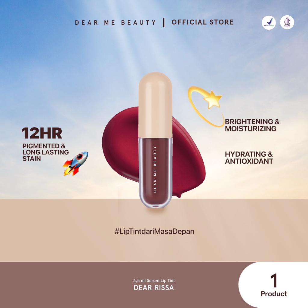Dear Me Beauty Serum Lip Tint 3,5ml - Dear Rissa