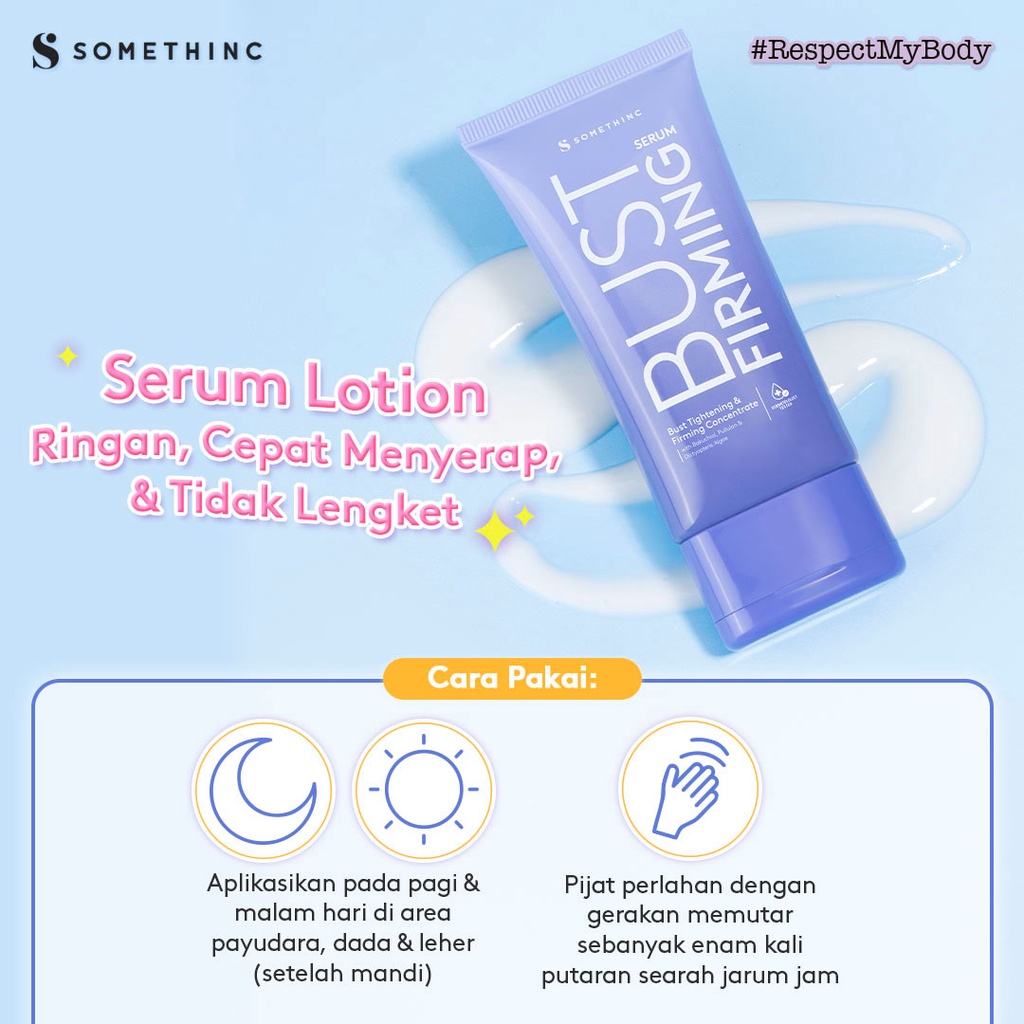 Somethinc BUST Firming Serum 50gr - Serum Pengencang