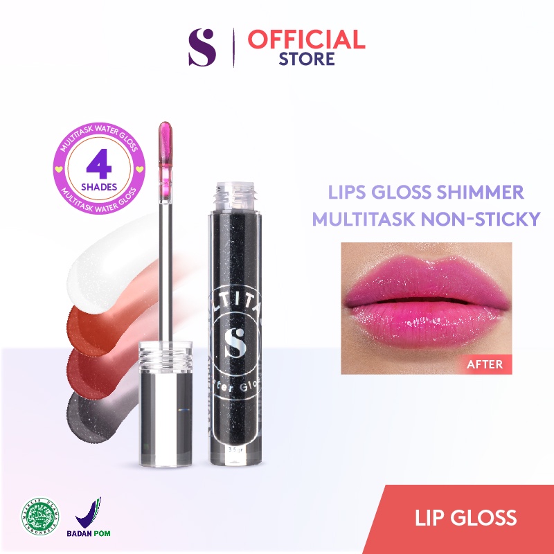 Somethinc Multitask Water Gloss (Lip Gloss) - Apricot