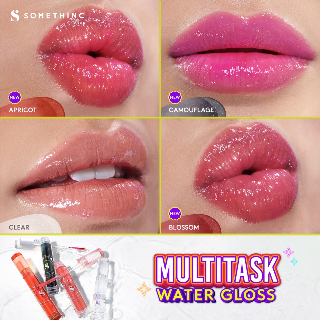 Somethinc Multitask Water Gloss (Lip Gloss) - Blossom