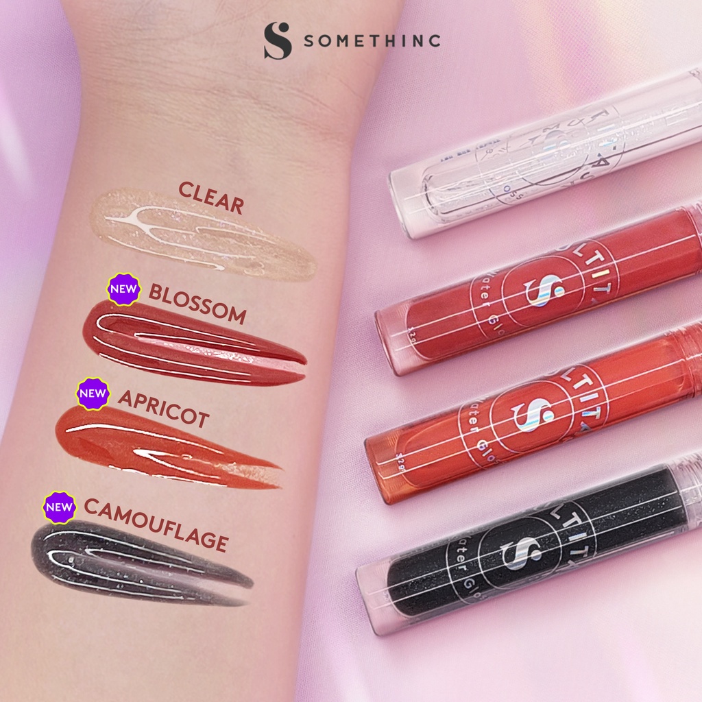 Somethinc Multitask Water Gloss (Lip Gloss) - Blossom