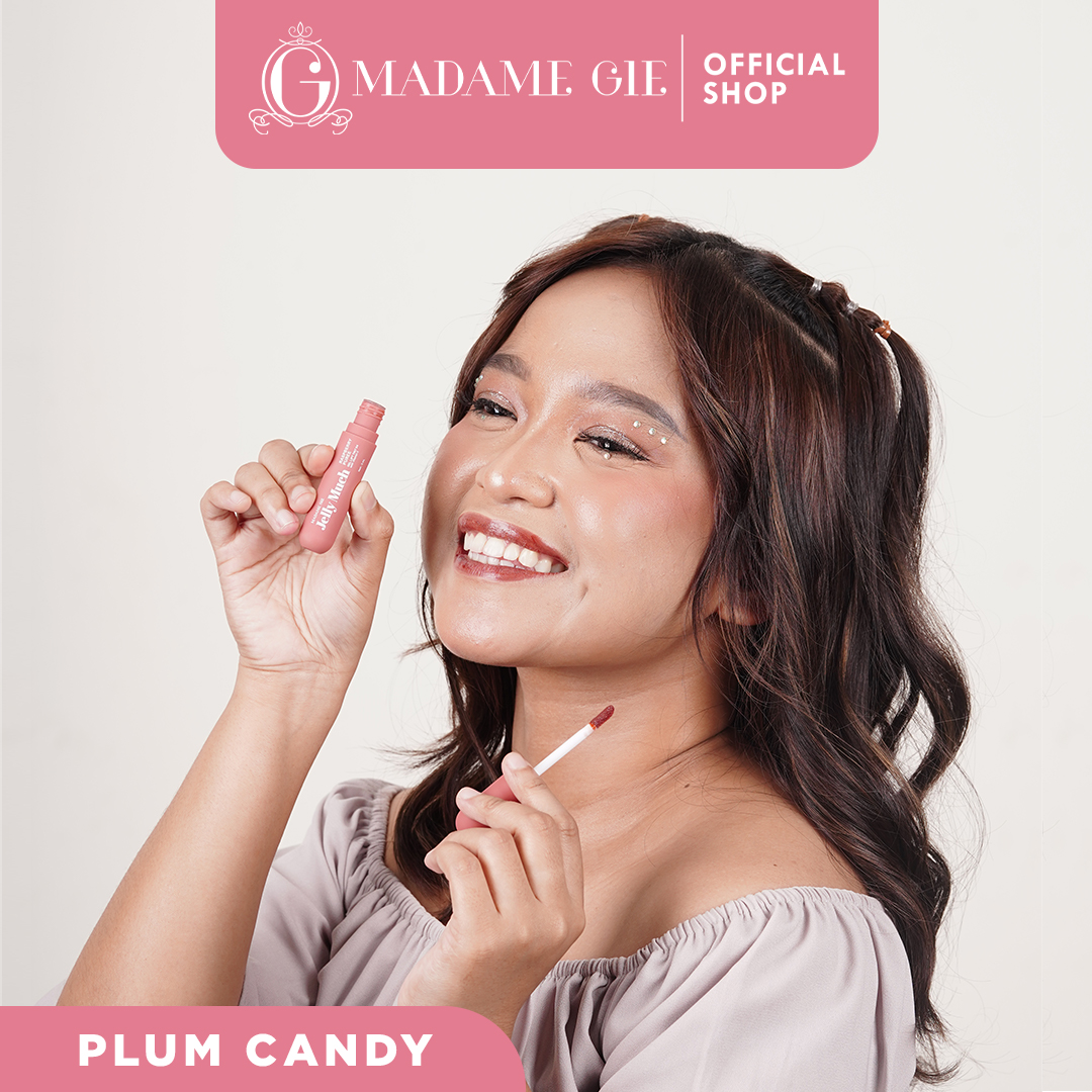 Madame Gie Jelly Much Gel Lip Tint - 06 Plum Candy