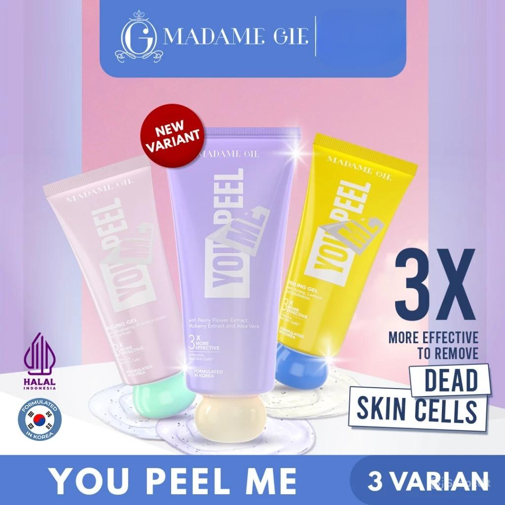 Madame Gie You Peel Me Cleanser 100gr - 02 Honey (Kuning)