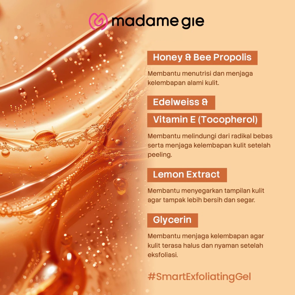 Madame Gie You Peel Me 100gr - 02 Skin Nourishment & Barrier Protection (Kuning)