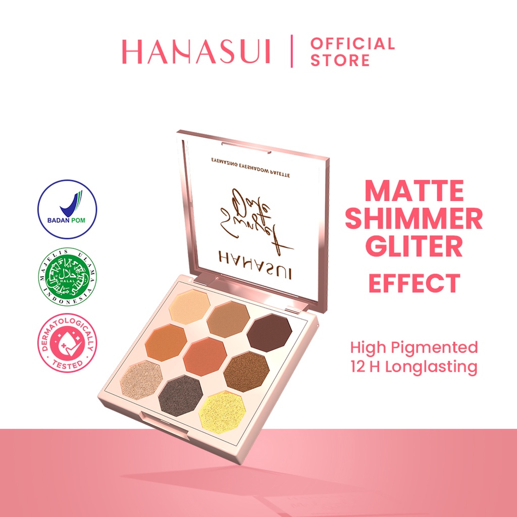 Hanasui Eyemazing Eyeshadow Palette - Sunset Date Hanasui Eyemazing Eyeshadow Palette - Sunset Date