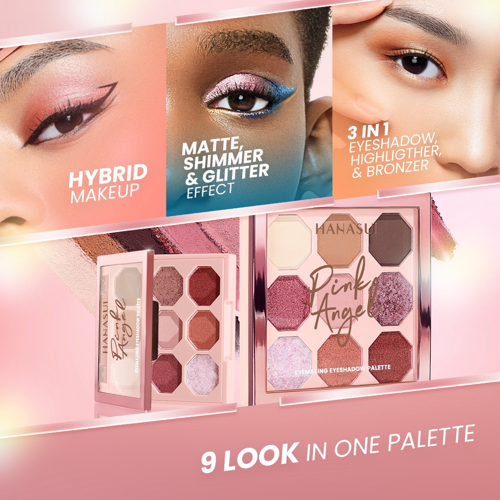 Hanasui Eyemazing Eyeshadow Palette - Sunset Date