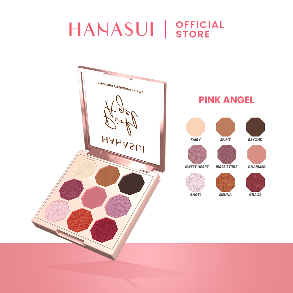 Hanasui Eyemazing Eyeshadow Palette - Pink Angel