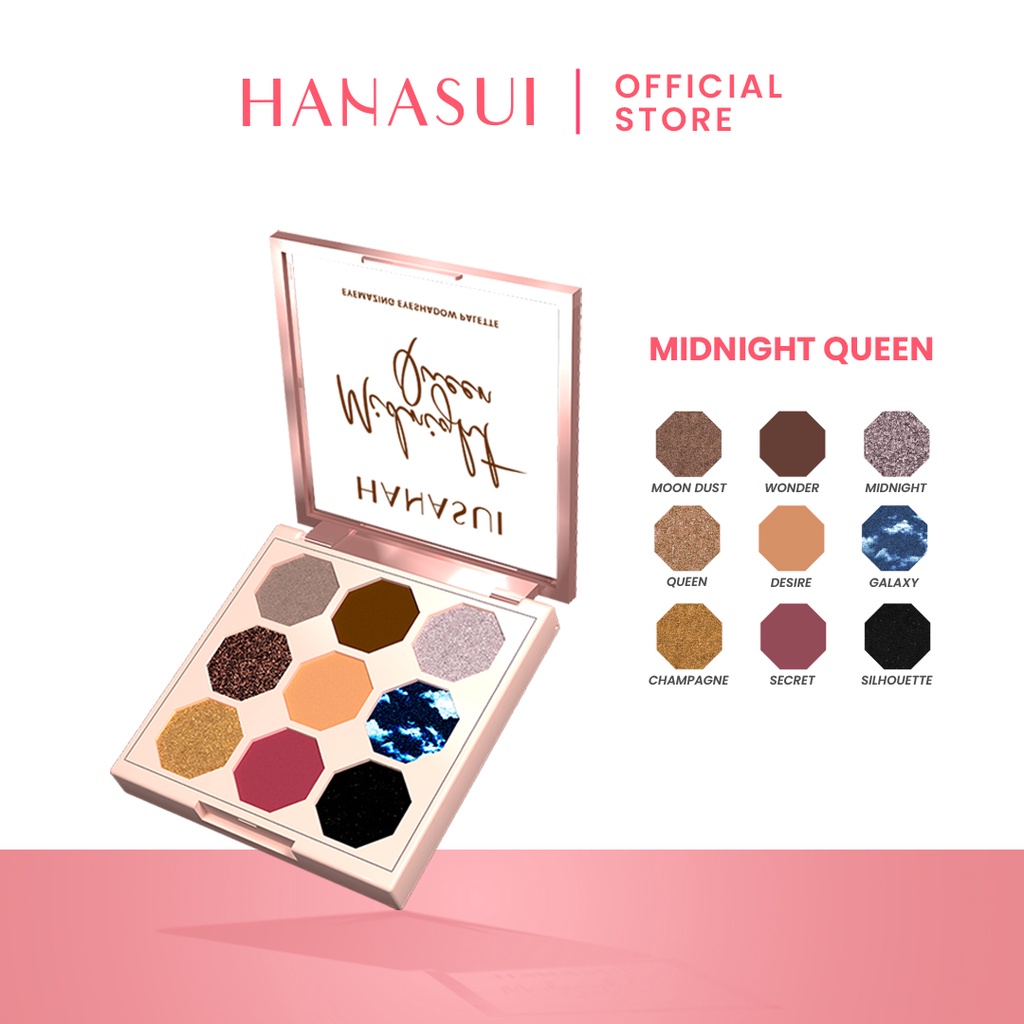 Hanasui Eyemazing Eyeshadow Palette - Midnight Queen