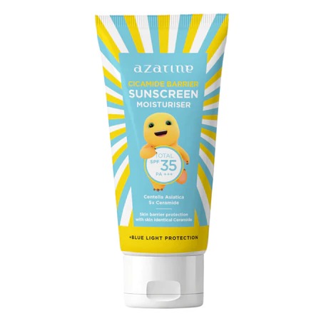 Azarine Sunscreen Moisturiser SPF 35 PA+++ 40gr - Cicamide Barrier (Biru)