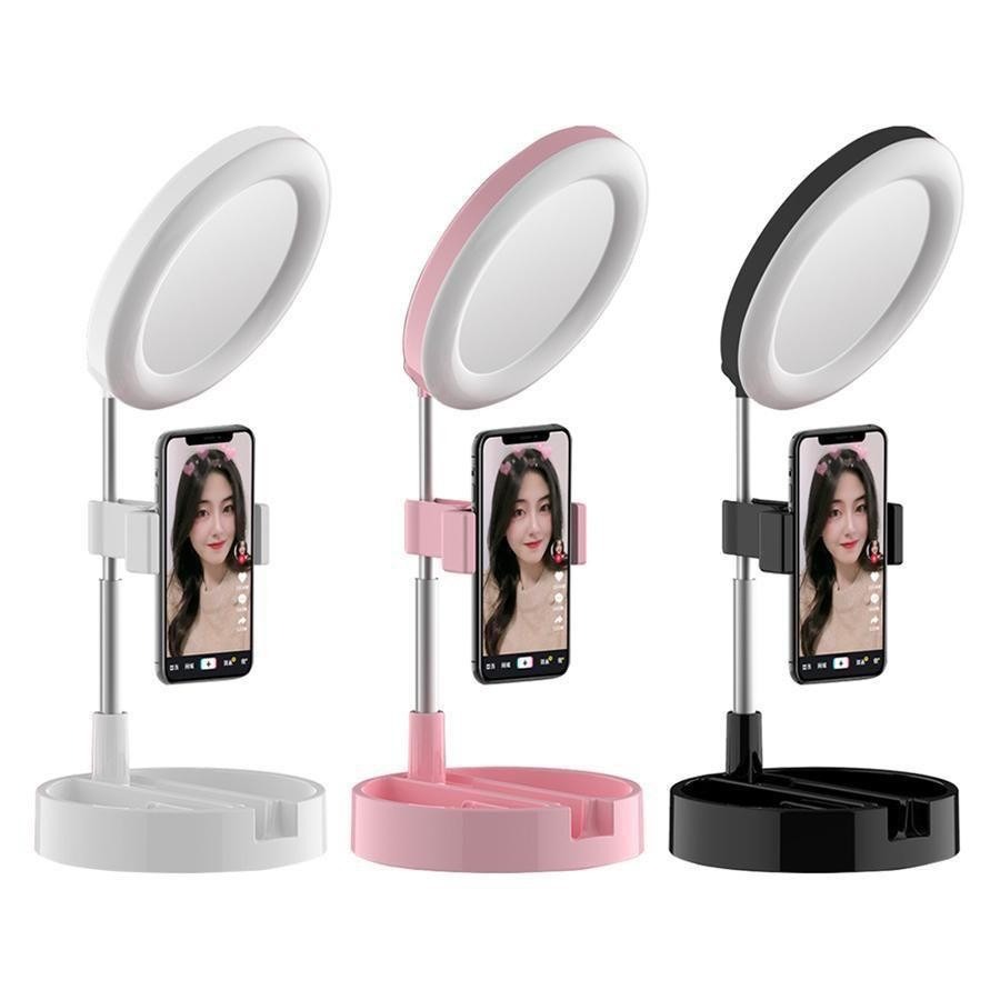 Ringlight Stand + Cermin Seri G3 (Beauty Desk Lamp)