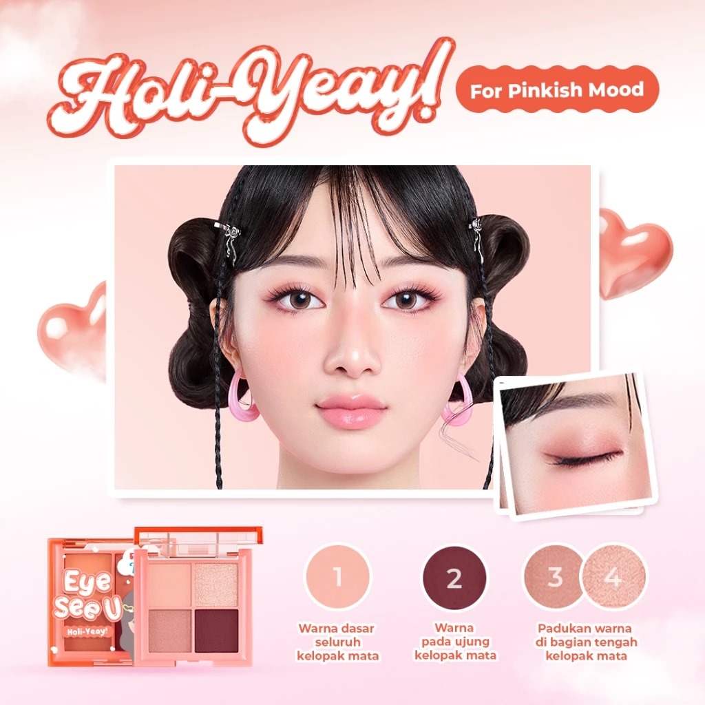 Pigeon Teens Eye See You Eyeshadow 2.5gr - Holi-Yeay!