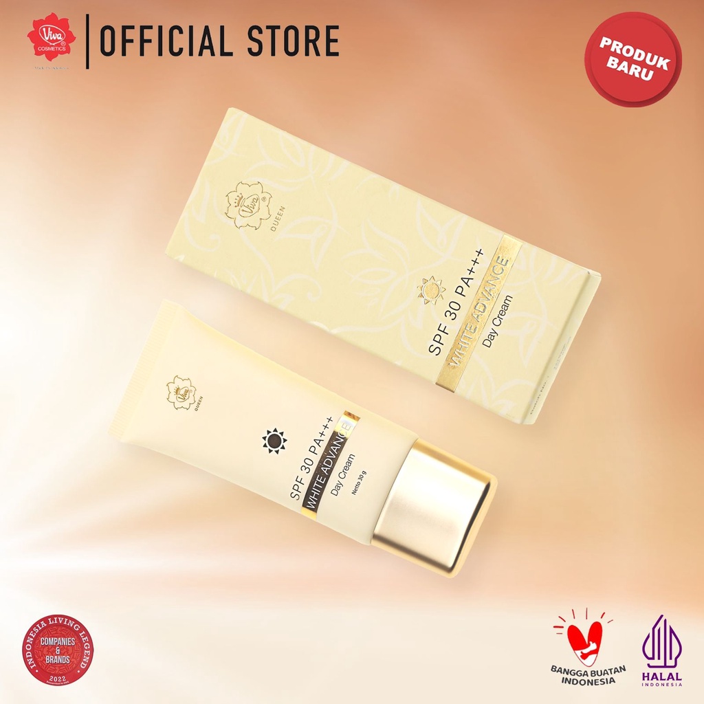 Viva Queen White Multiactive Advance Day Cream SPF30 PA+++ 30gr