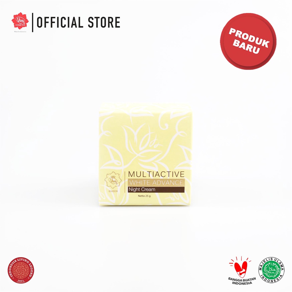 Viva Queen White Multiactive Advance Night Cream 25gr