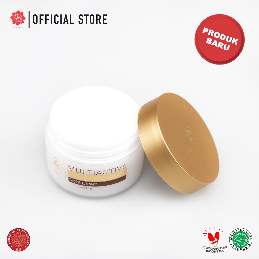 Viva Queen White Multiactive Advance Night Cream 25gr