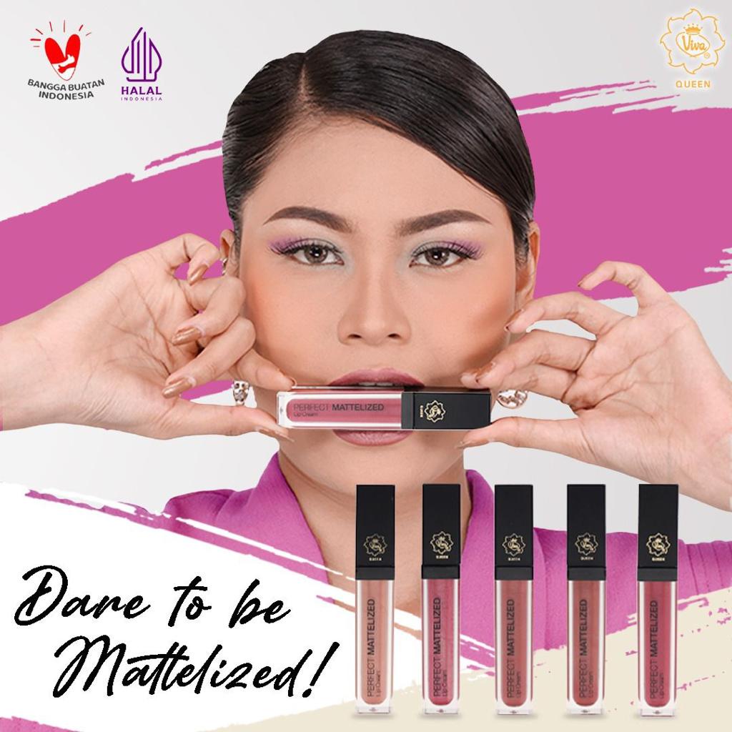 Viva Queen Perfect Mattelized Lip Cream 7g - 754 Night Glam