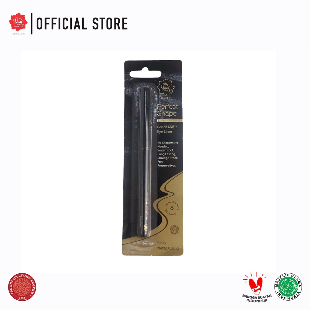 Viva Queen Perfect Shape Pencil Matic Eye Liner - Black Viva Queen Perfect Shape Pencil Matic Eye Liner - Black