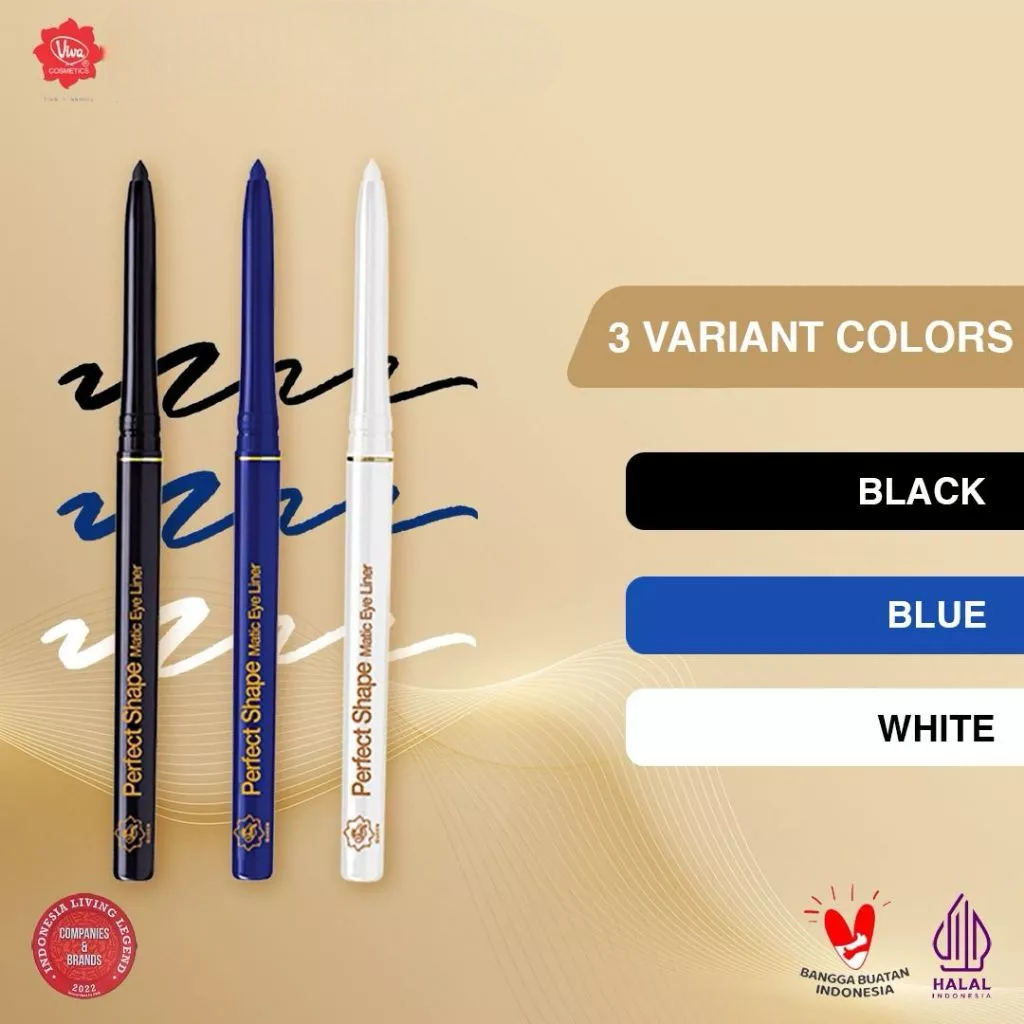 Viva Queen Perfect Shape Pencil Matic Eye Liner - Black
