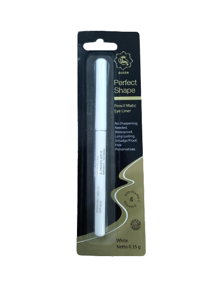 Viva Queen Perfect Shape Pencil Matic Eye Liner - White
