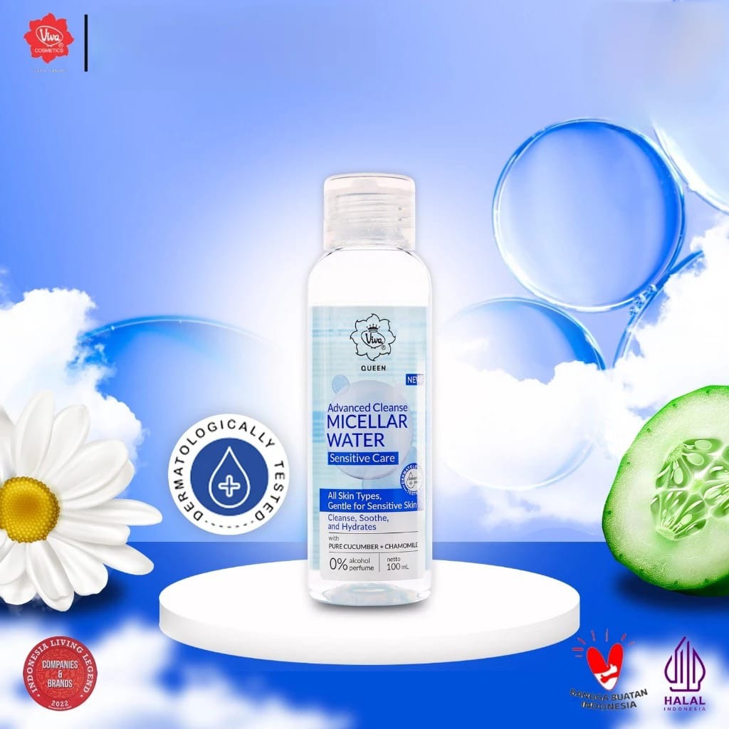 Viva Queen Advanced Cleanse Micellar Water Sensitive Care 100ml