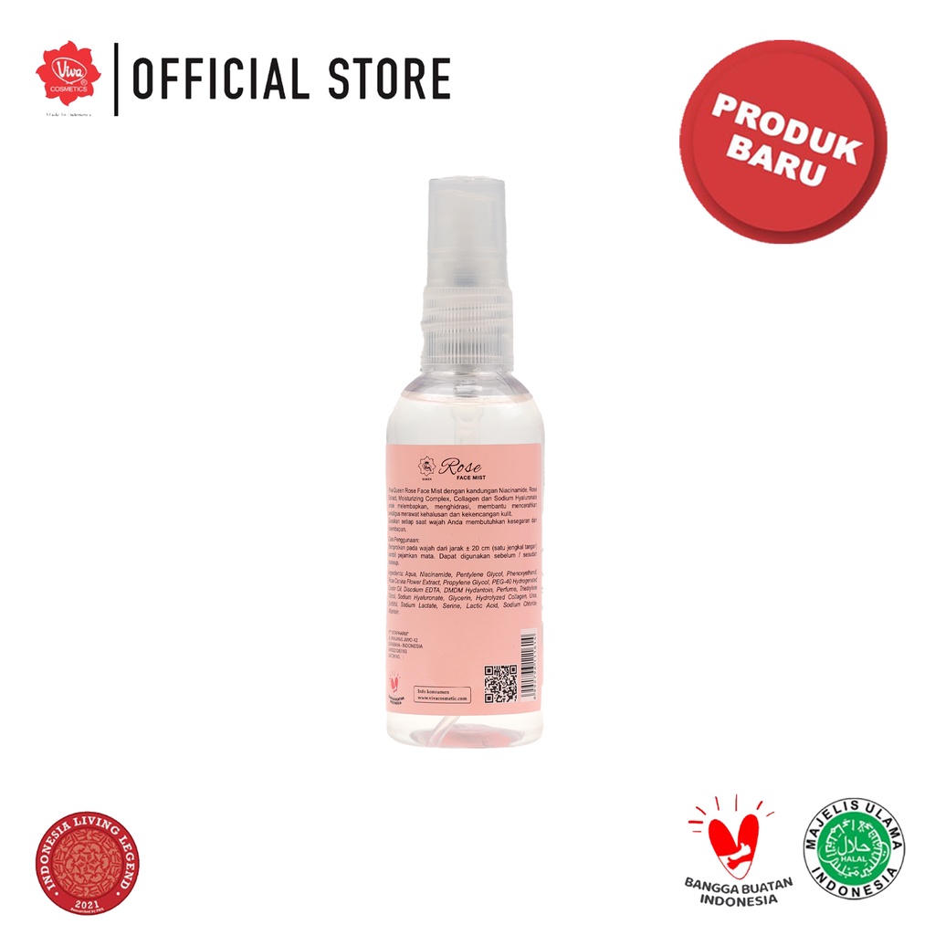 Viva Queen Rose Face Mist 60ml