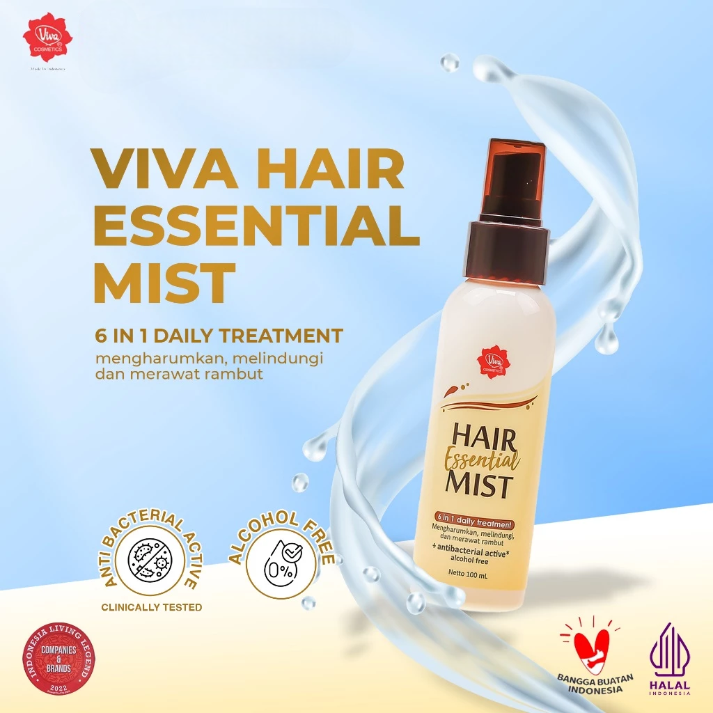 Viva Hair Essential Mist 6in1 Hair Treatment 100ml