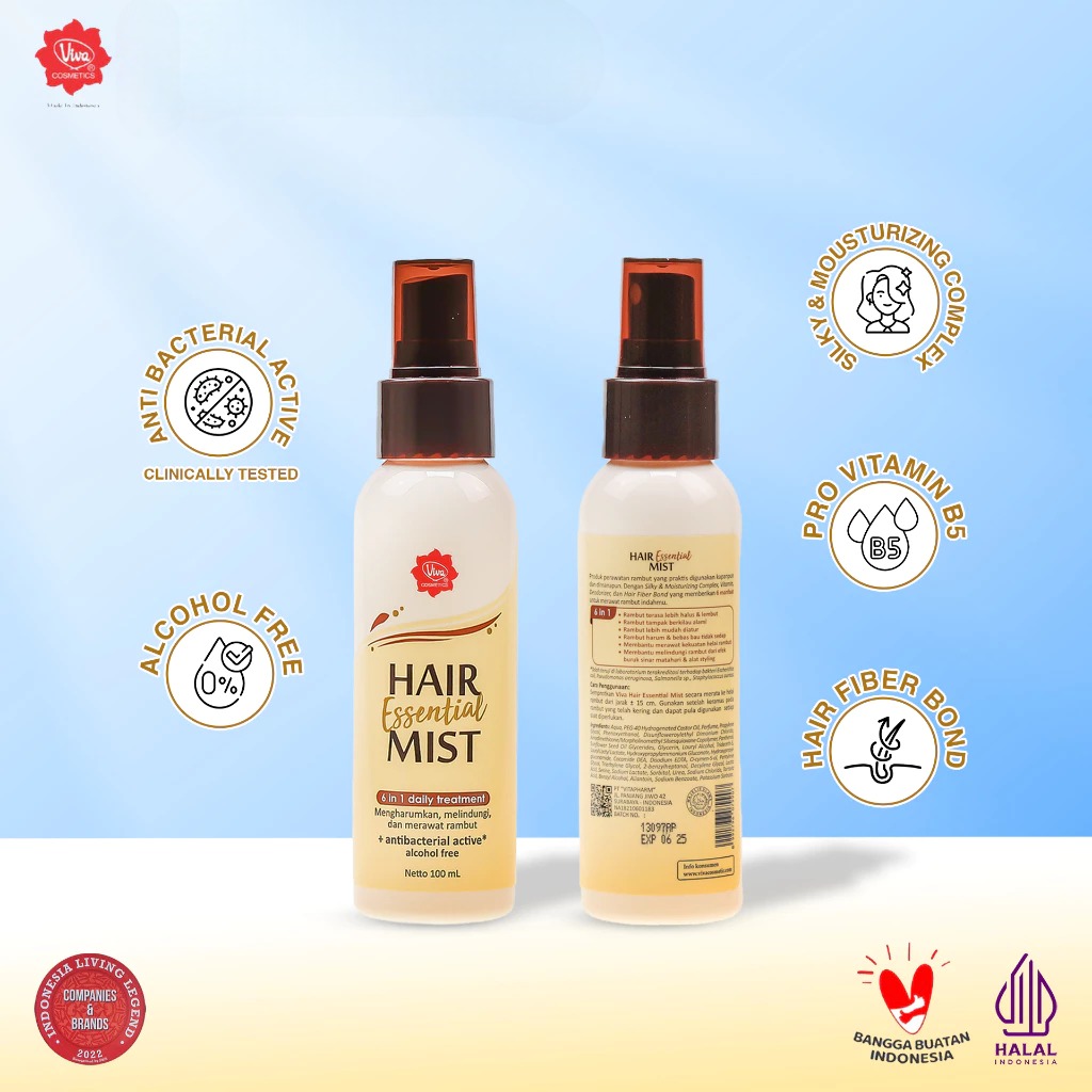 Viva Hair Essential Mist 6in1 Hair Treatment 100ml