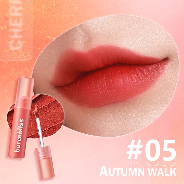 BNB Barenbliss Cherry Makes Cheerful Lip Velvet - 05 Autumn Walk