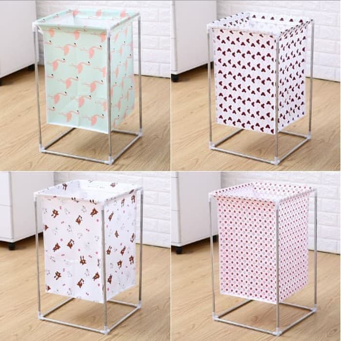 Keranjang Laundry Stand + Rangka (Keranjang Cuci Baju)