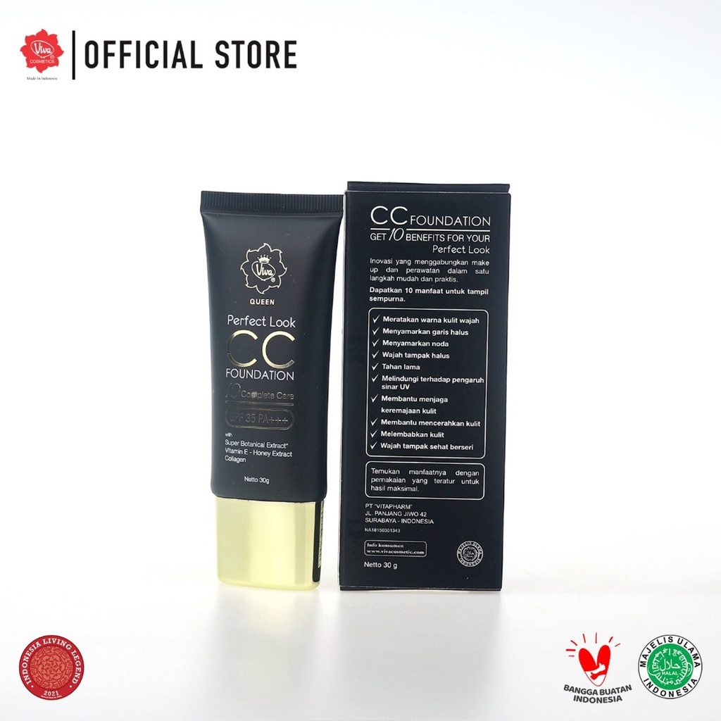 Viva Queen Perfect Look CC Foundation SPF35 PA+++ 30gr