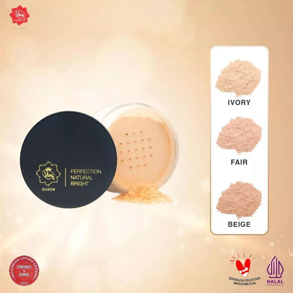 Viva Queen Perfection Natural Bright Loose Powder 35gr - Fair