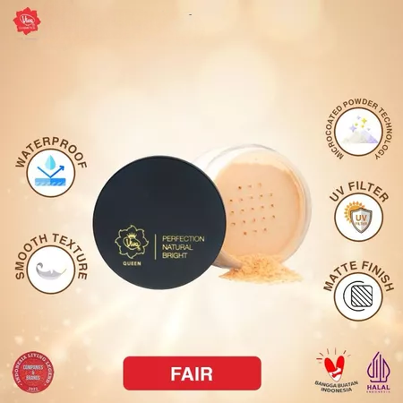 Viva Queen Perfection Natural Bright Loose Powder 35gr - Fair